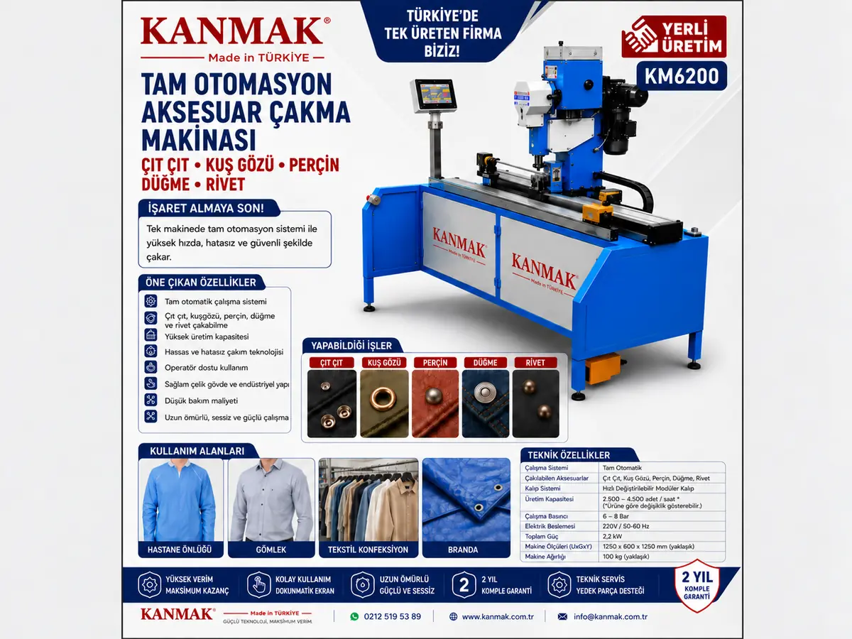 Çıt Çıt Makinası Plc Sistem Otomasyon KM6200